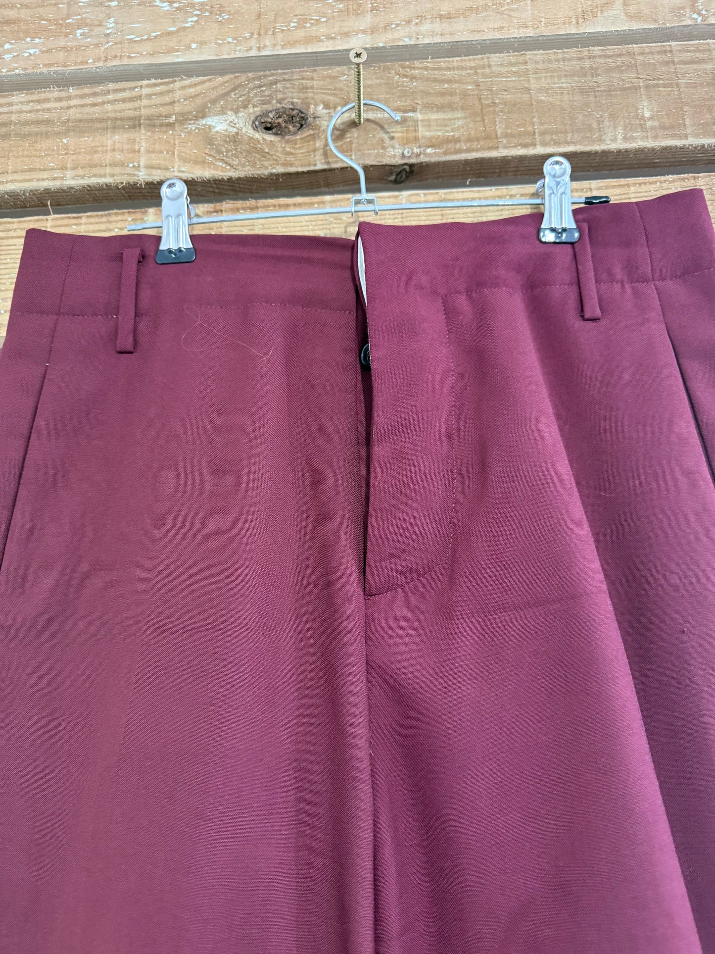 Marni wool culotte trousers. EU42. 31” waist. 24” leg. Size UK10-12. Wine