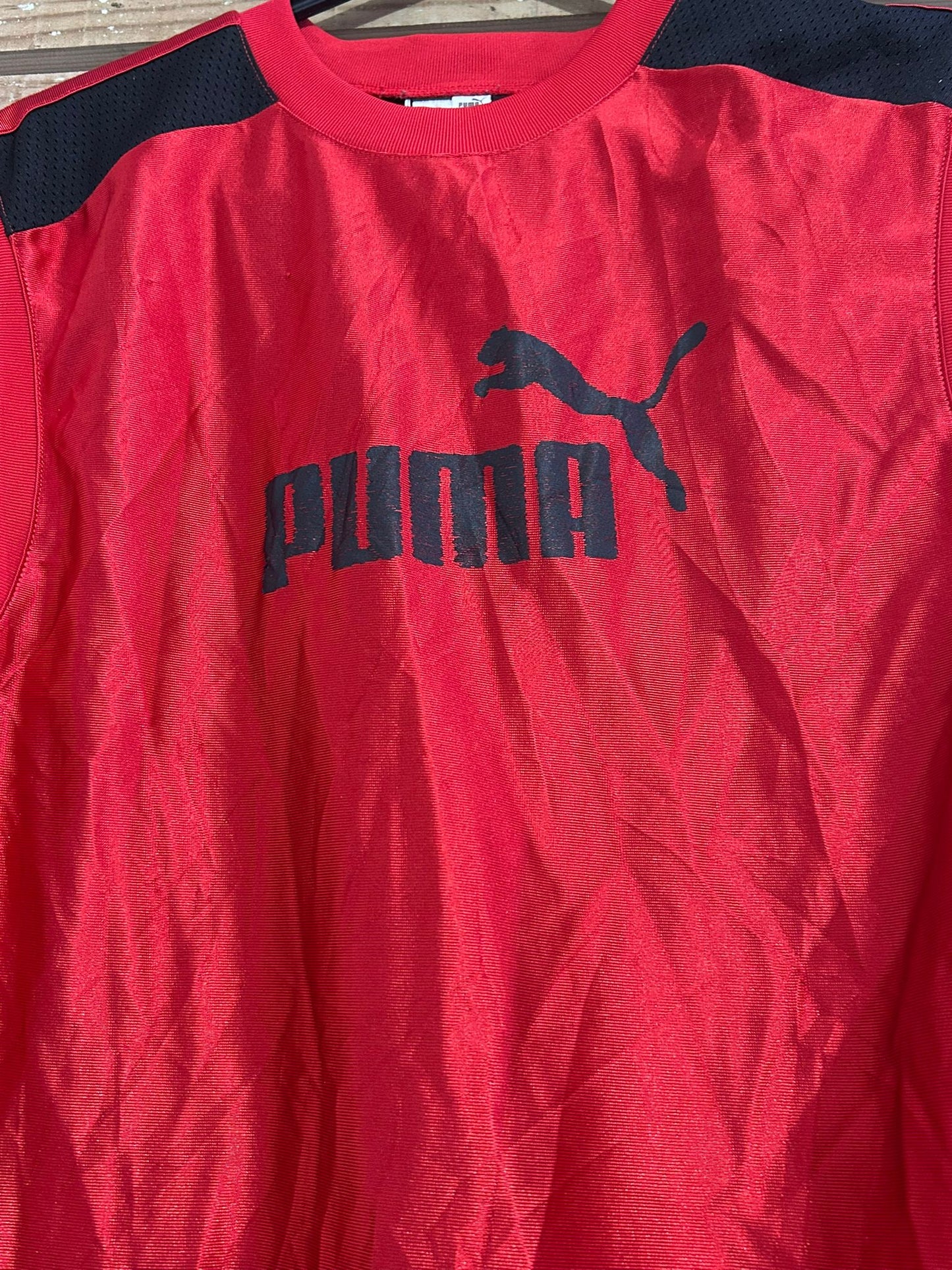 Vintage 90s Puma mesh Vest. Size Small.