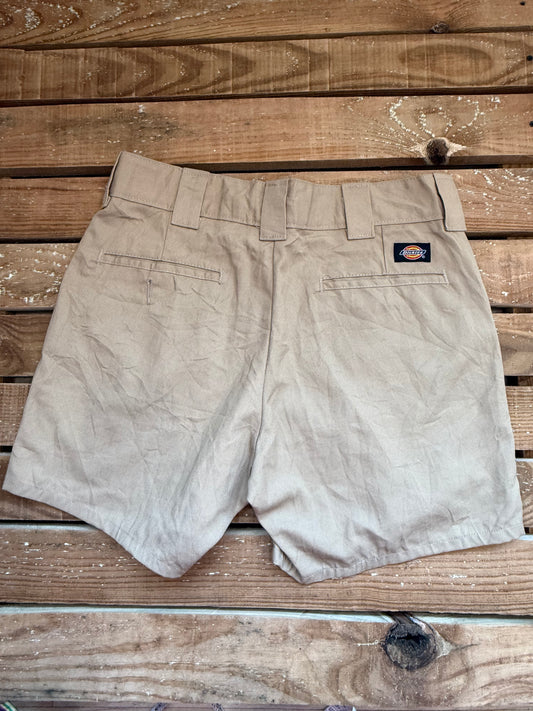 Vintage 90s Dickies beige shorts. Workwear. 32” waist