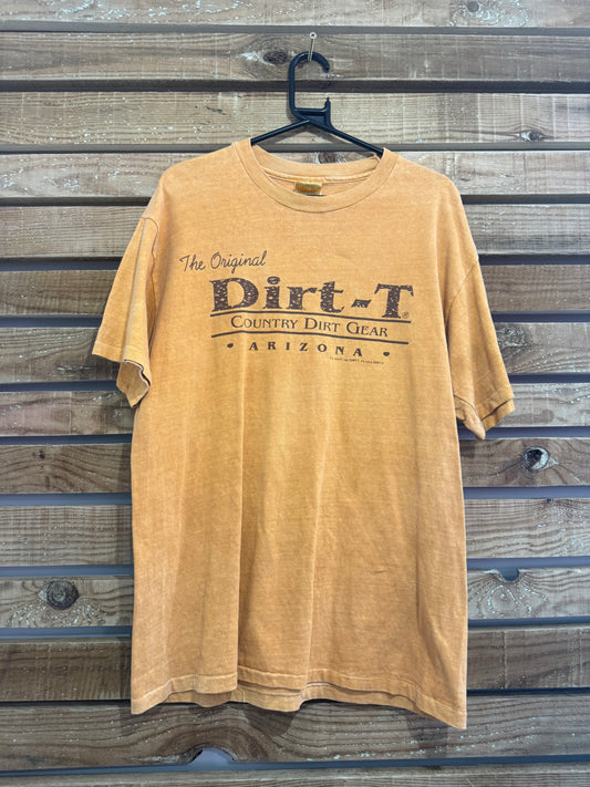 Vintage 90s Dirt-T Arizona motif T-shirt. Size Large.