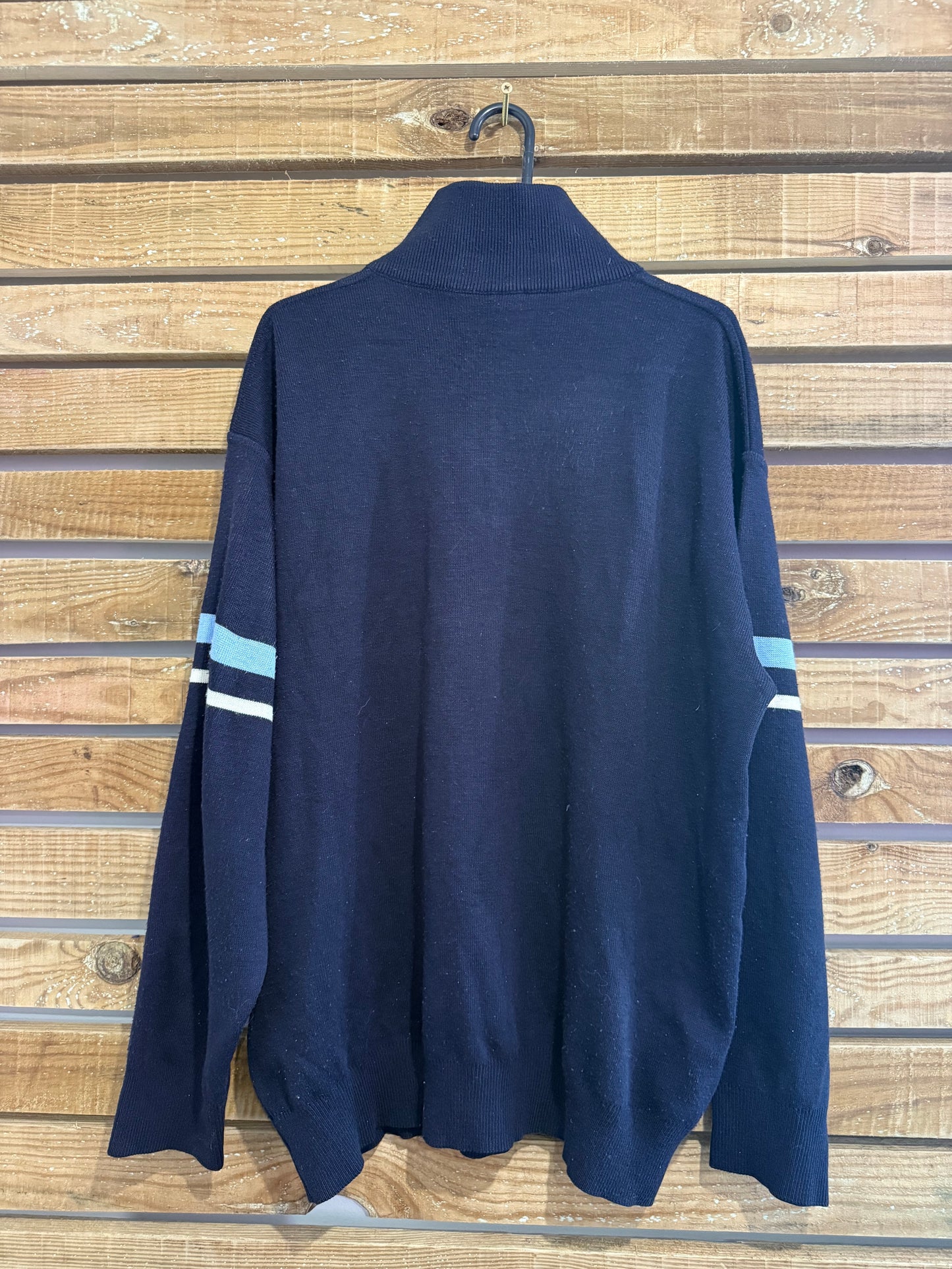 Paul & Shark Yachting 1/4 zip jumper/ sweater. Blue. Size 3XL.