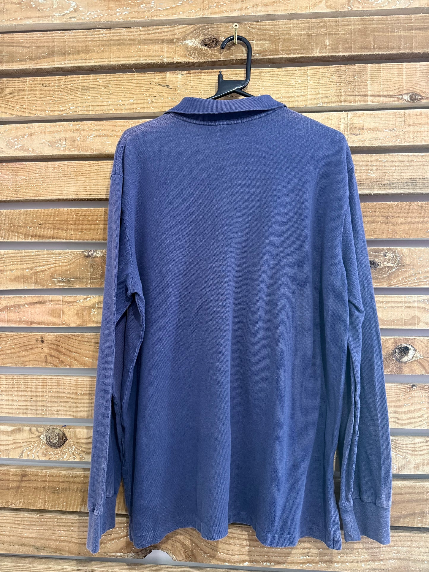 Vintage Y2K Ralph Lauren polo shirt. Long sleeve. Size XL.