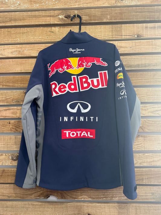 Pepe Jeans Redbull racing jacket. Teamline soft shell. F1. Size Large.