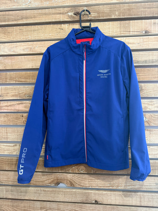 Aston Martin x Hackett racing jacket. GT Pro. F1. Size Large. Blue