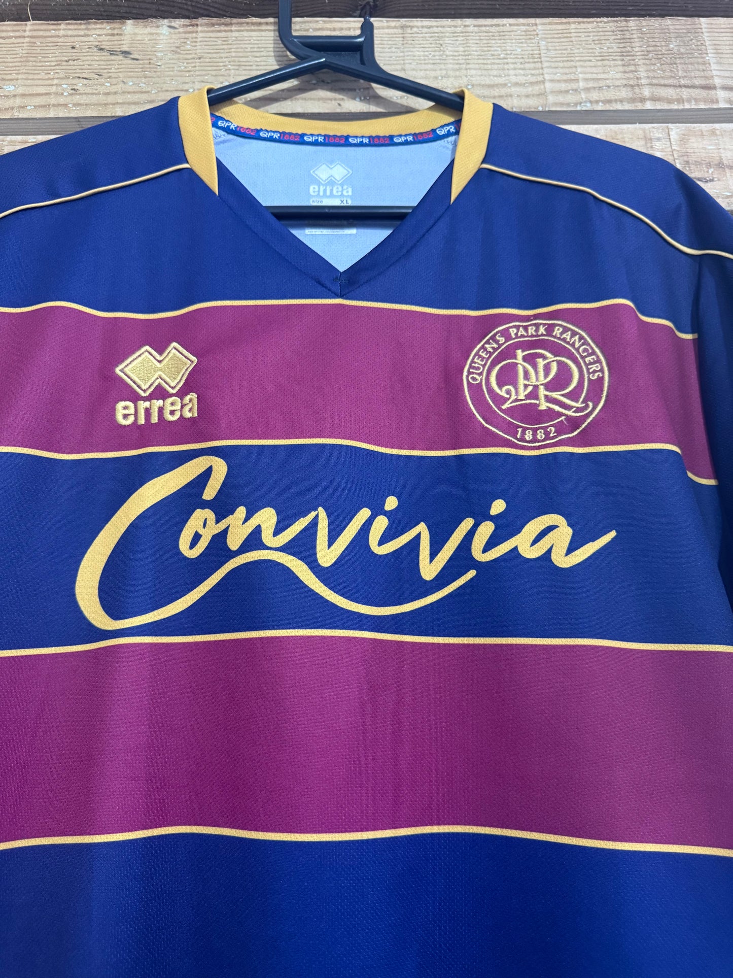Queens Park Rangers (QPR) Errea 2022-2023 Away Football Shirt. Size XL.