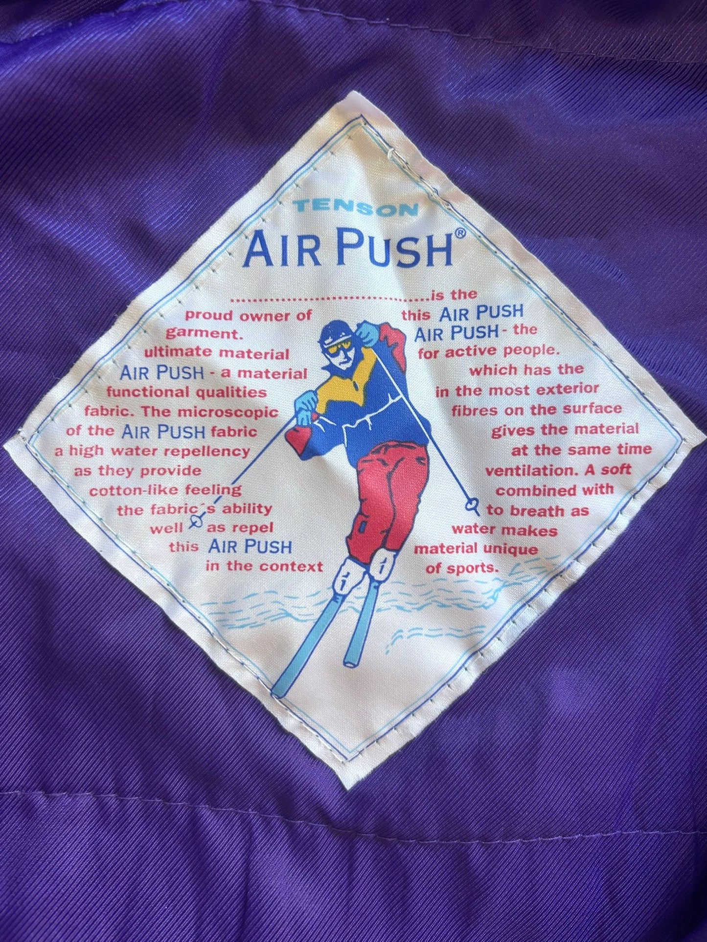 Vintage 90s airpush snow suit. Ski/ snowboard/ all in 1, jumpsuit. Size medium.