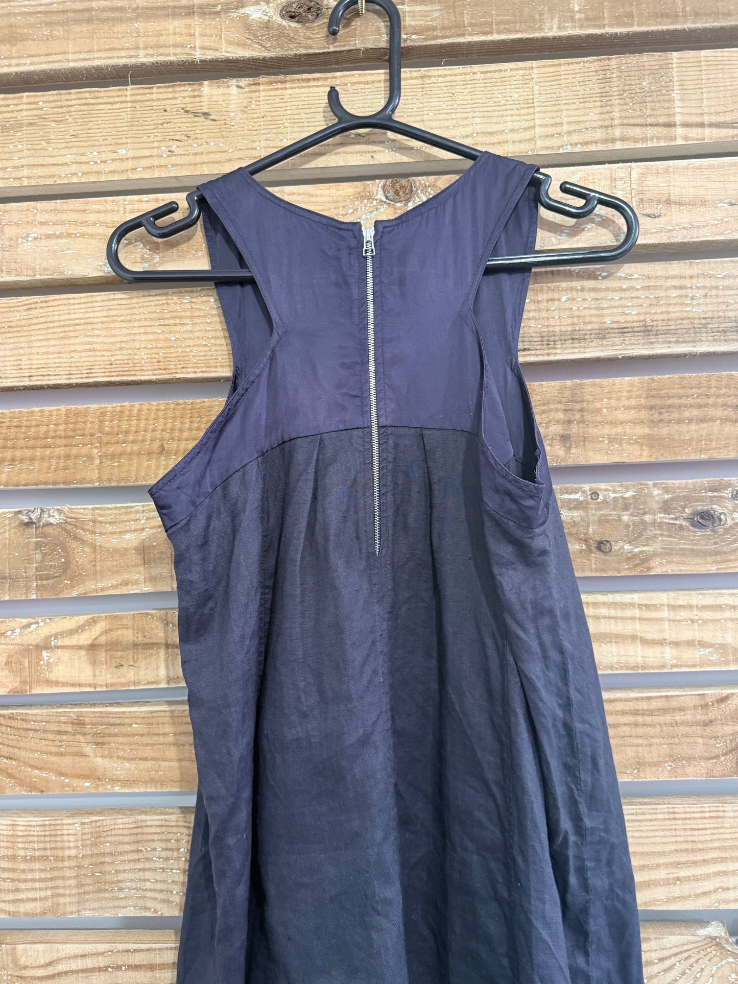 Athé linen dress. Black Size UK10. Summer/ holiday.