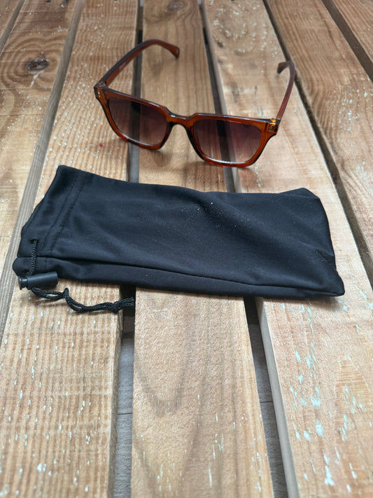 Dune brown sunglasses.