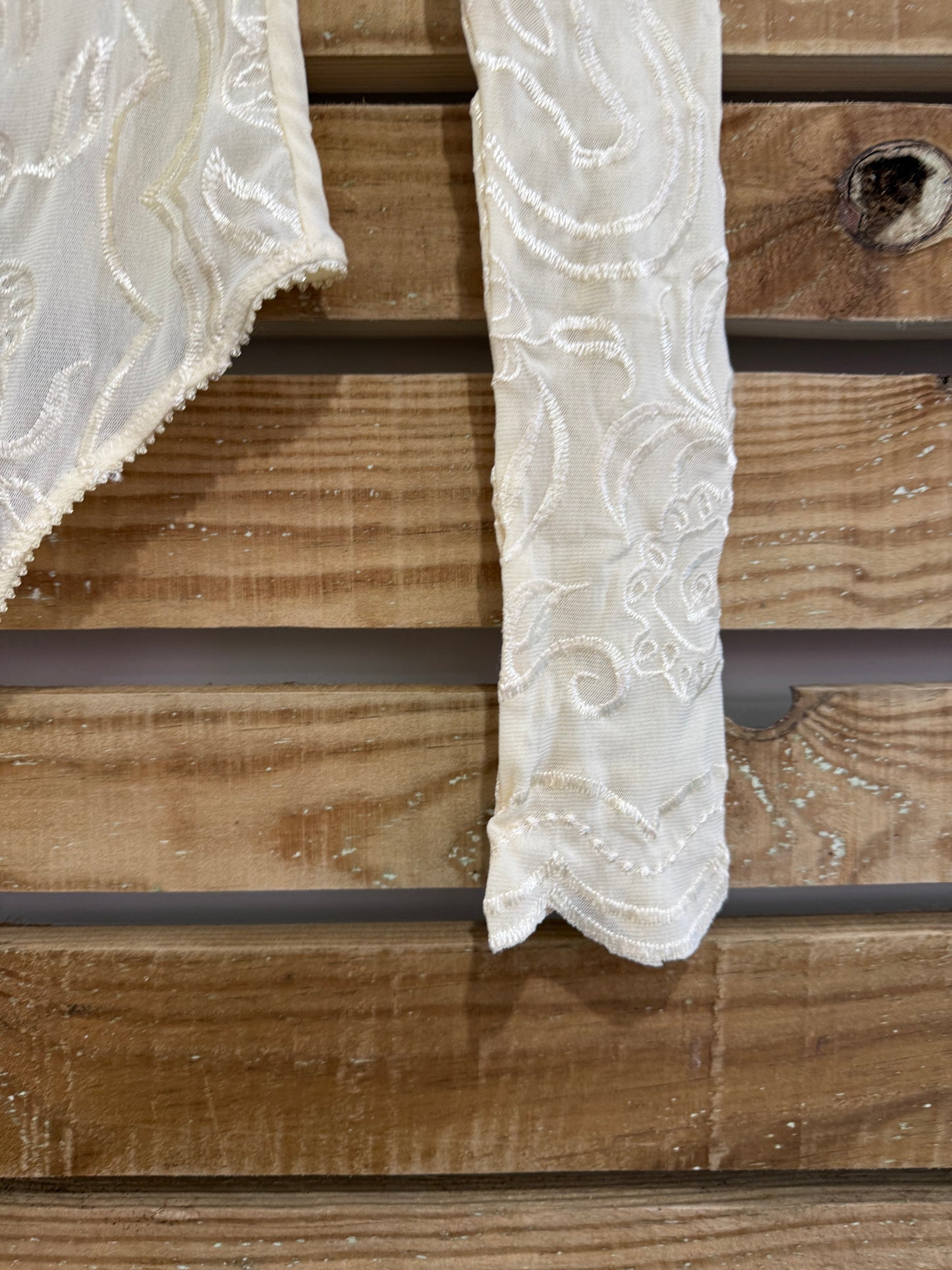 Free people lace bodysuit. Cream. Size XS