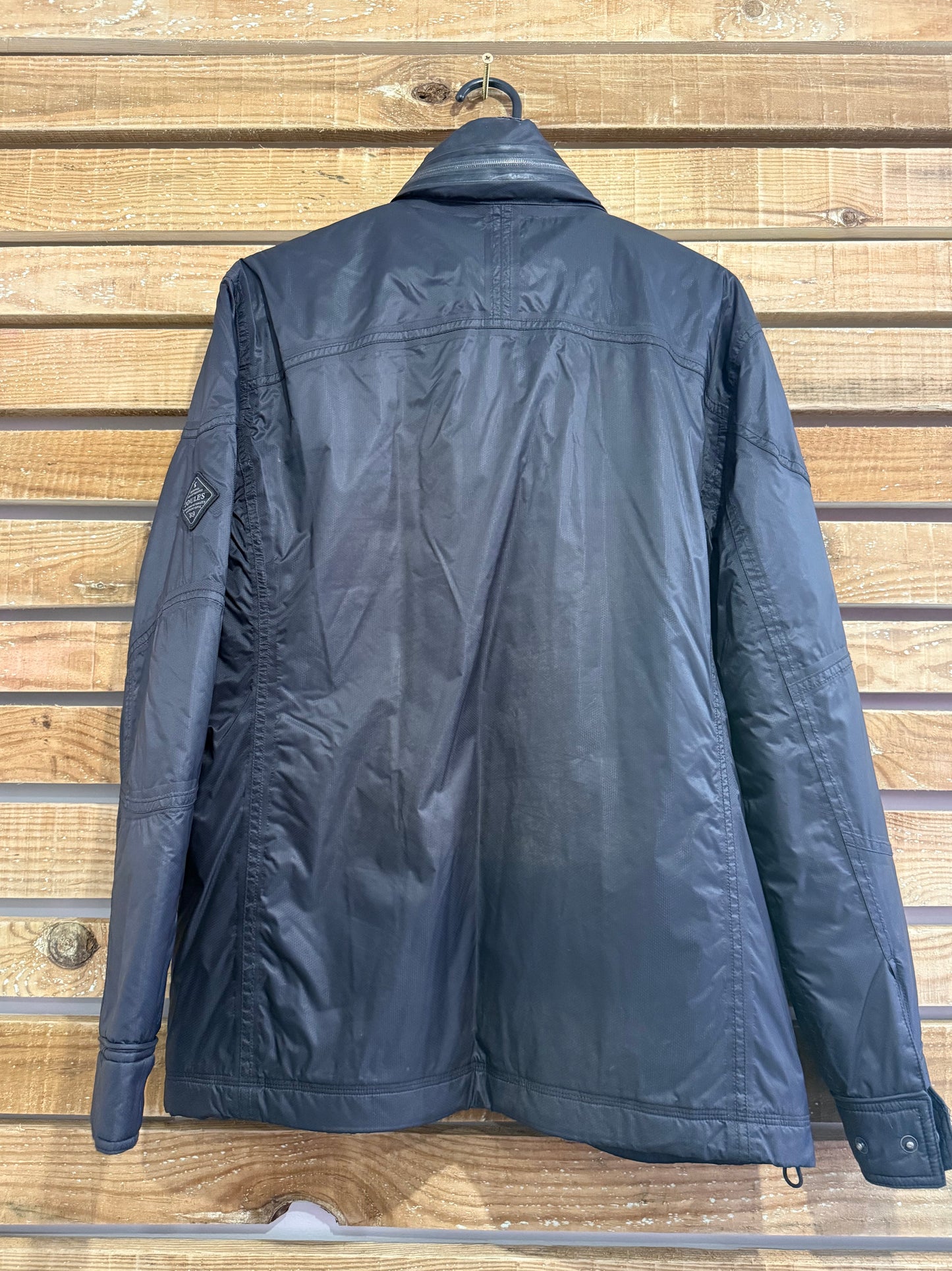 Vintage Y2K Joules rain jacket. Black. Size Medium.