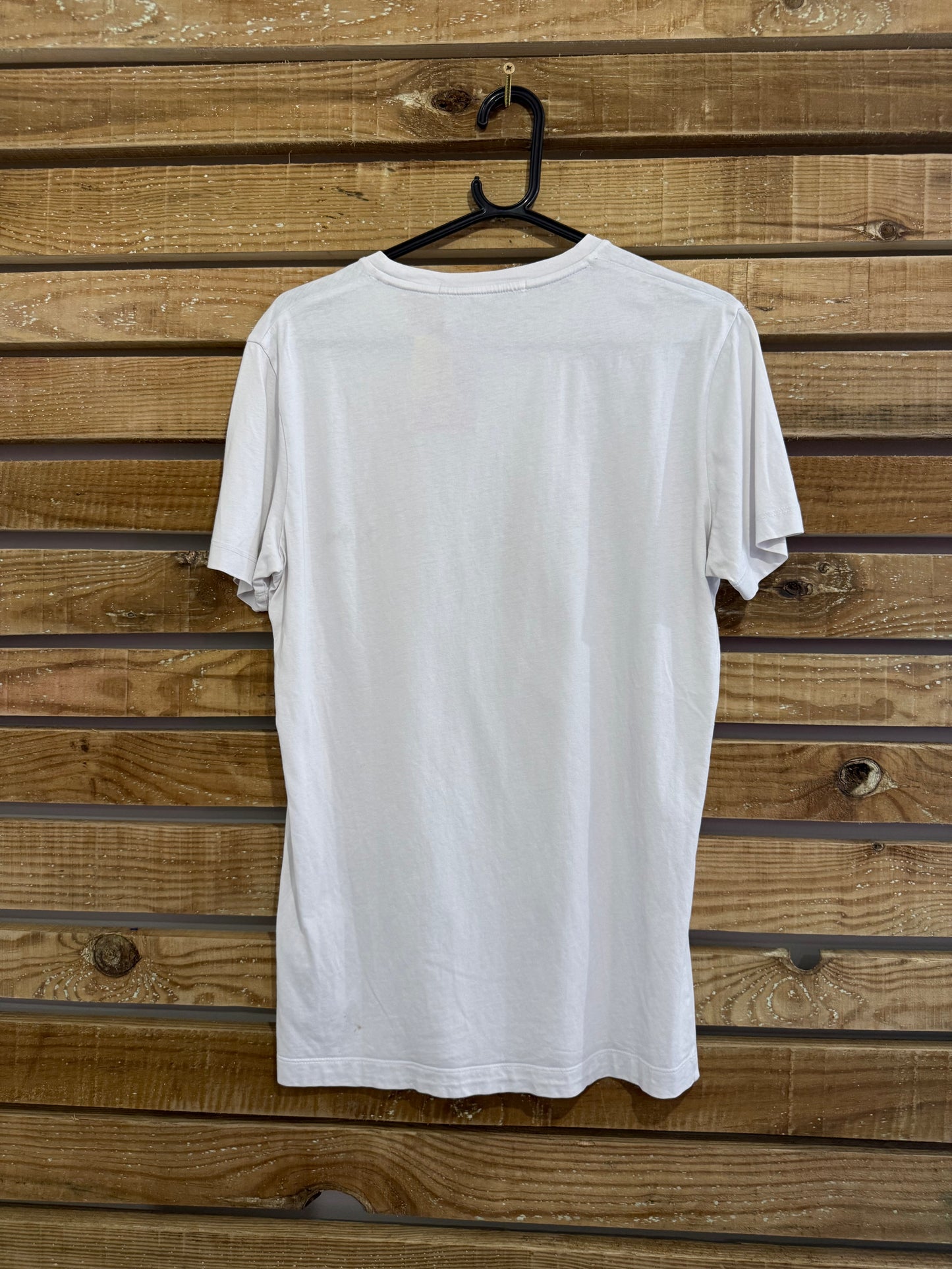 Vintage Y2K Calvin Klein logo T-shirt. White. Size Medium.