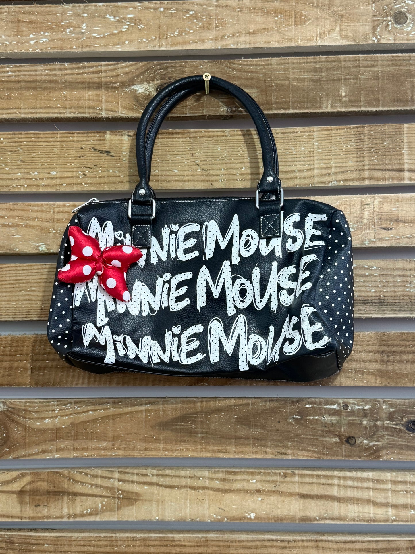 Vintage Y2K Disneyworld Minnie Mouse shoulder bag. Black.