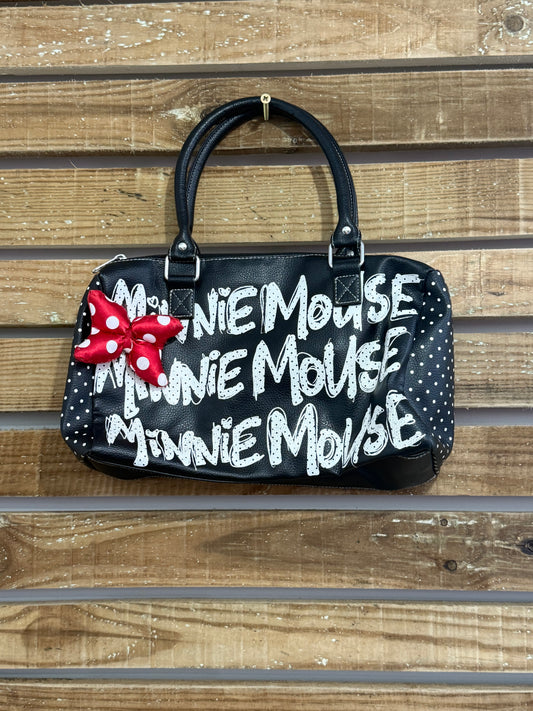 Vintage Y2K Disneyworld Minnie Mouse shoulder bag. Black.